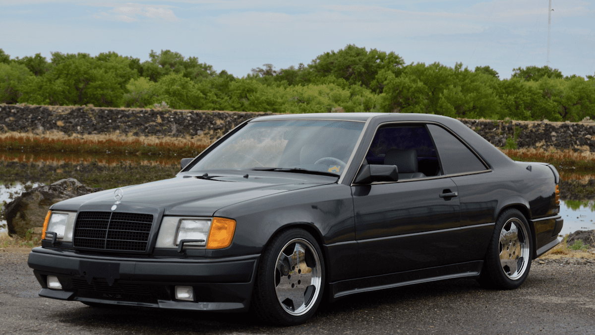 A Rare 1988 Mercedes AMG Hammer Coupe Is Up For Auction