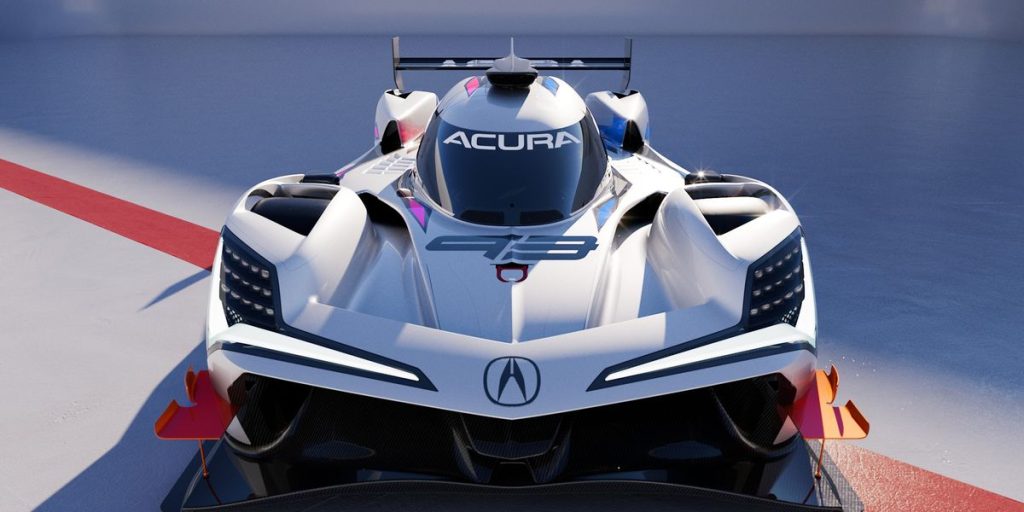 Acura ARX-06 Hybrid Race Car Will Take That Distinctive Acura Look to IMSA GTP