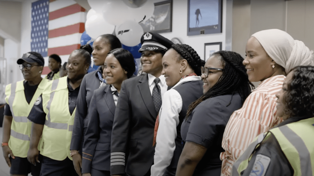 All-Black Crew of Women Operates Flight in Honor of Aviation Legend Bessie Coleman