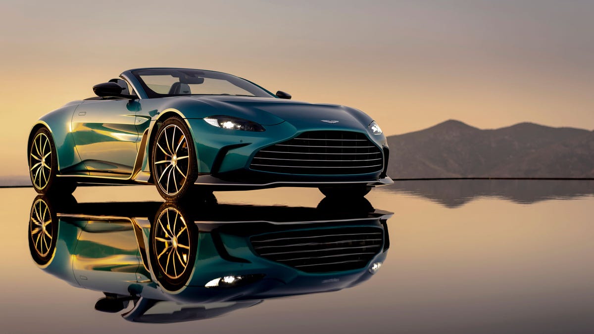 Aston Martin Chopped the Roof Off the V12 Vantage