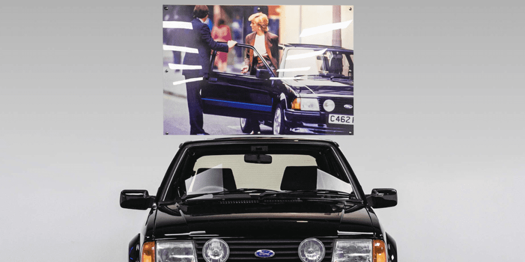 Ford Escort RS2 Turbo, Ex–Diana, Princess of Wales, Is at Auction