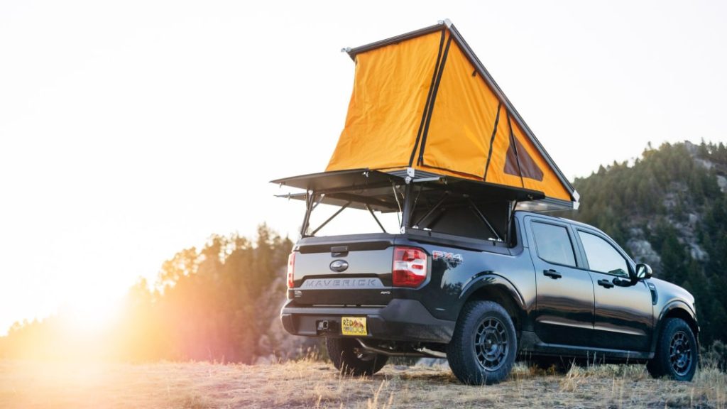 GCF Platform Camper gets the Ford Maverick off the grid