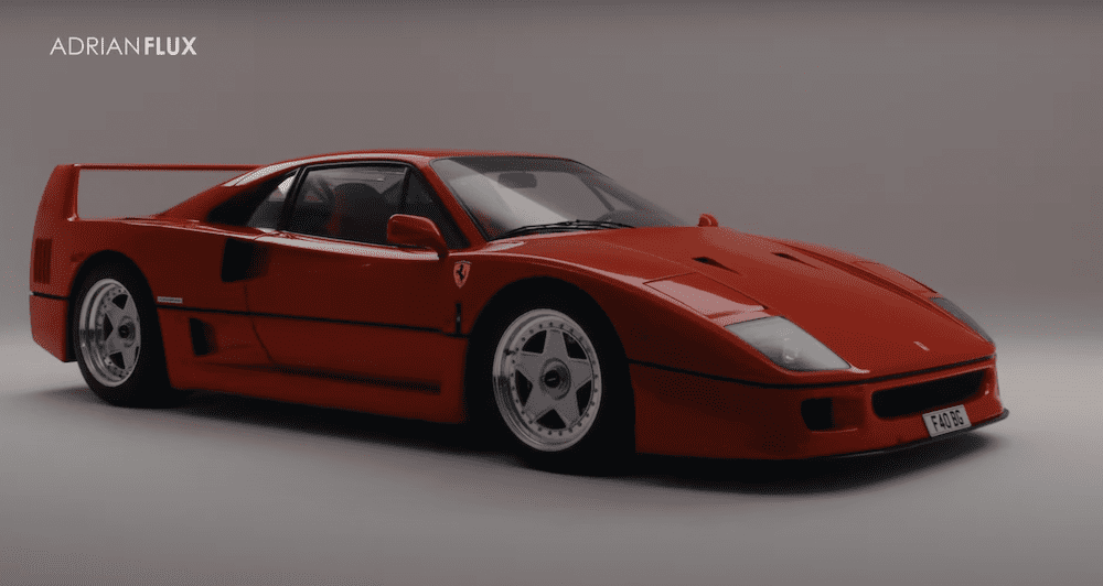 Inside the 1987 Ferrari F40 with car custodian Brian Grove