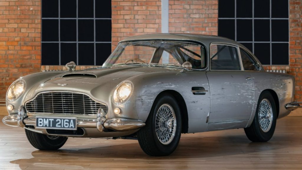 James Bond cars heading to auction with other series costumes and props