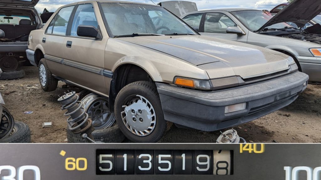 Junkyard Gem: 1988 Honda Accord DX sedan with 513,519 miles