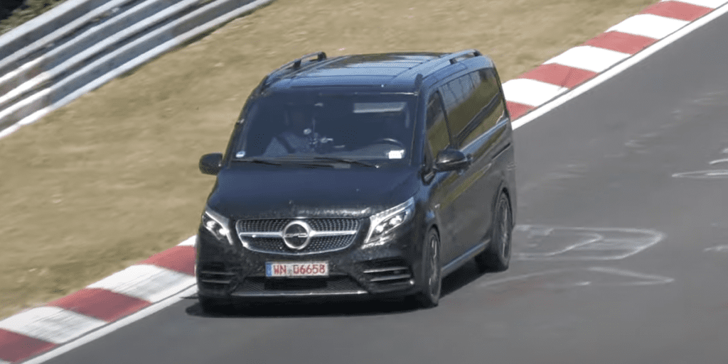 Mercedes V-Class Van Is a 900-HP V-8–Powered AMG GT R Underneath