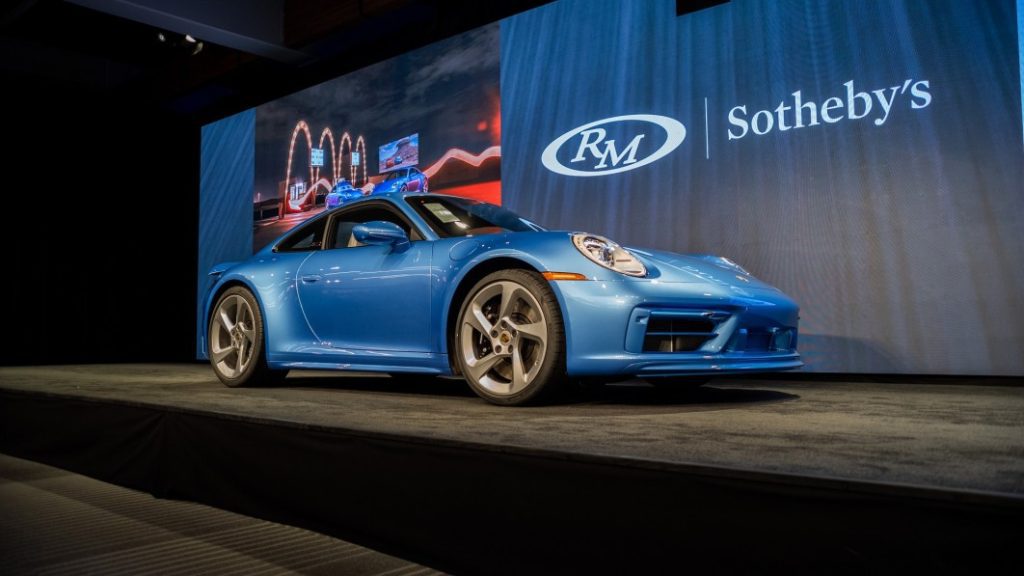 One-off Porsche 911 Sally sells for $3.6 million for charity