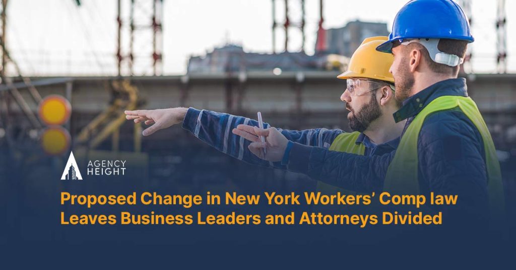 Proposed Change in New York Workers’ Comp law Leaves Business Leaders and Attorneys Divided