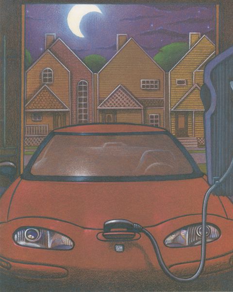 gm ev1 kids' book daniel and his electric car