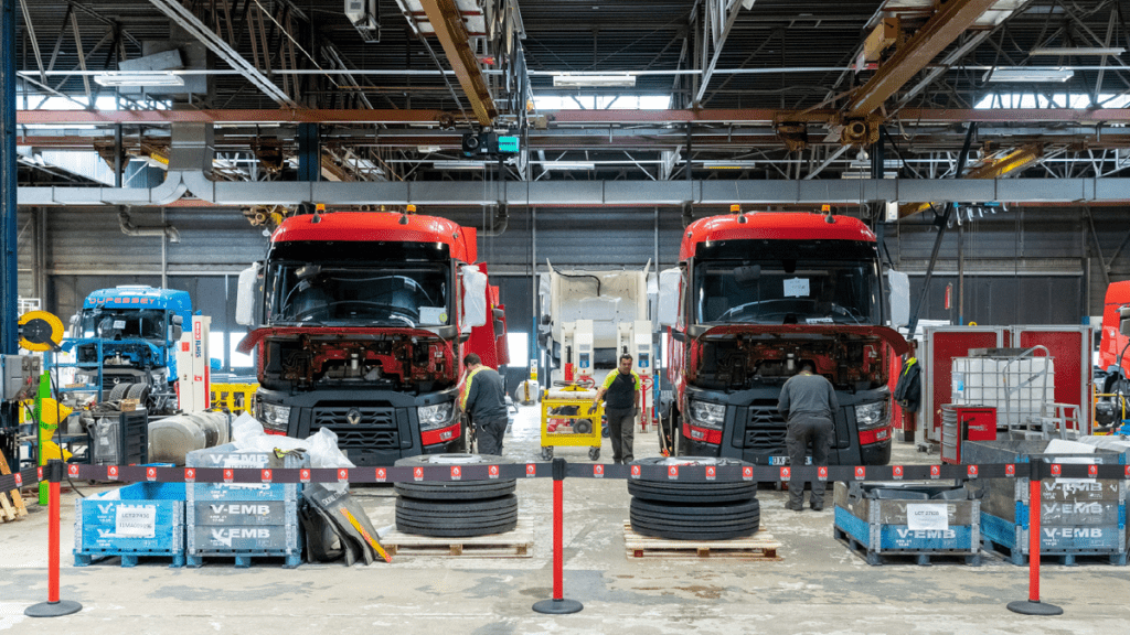 Renault Opens Reverse Assembly Line to Harvest Used Parts from Trucks