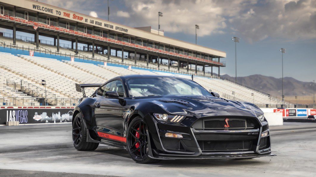 Shelby Code Red is a 1,300-hp, twin-turbocharged Ford Mustang GT500