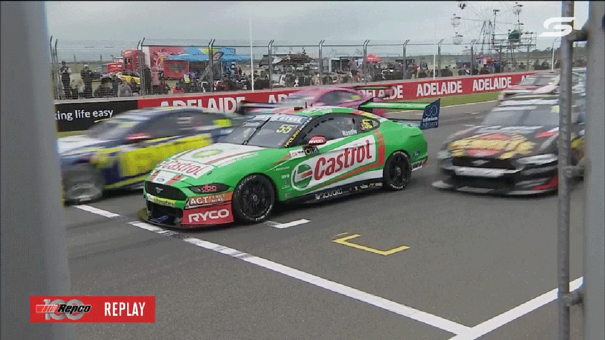 Startling Start-Line Crash Prompts Supercars Series In-Car Warning System Change