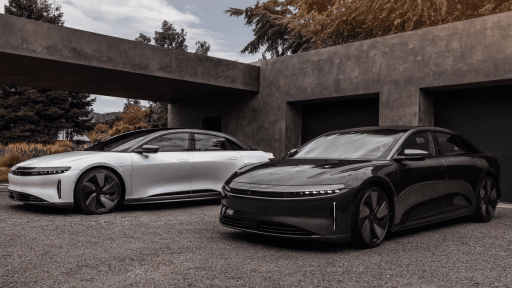 The Lucid Air Looks Much Better With a New 'Stealth' Package