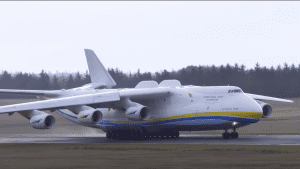 Watch the World's Largest Cargo Plane Take off for the Last Time Before Destruction