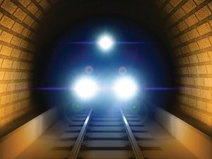 The light at the end of the tunnel is an oncoming train