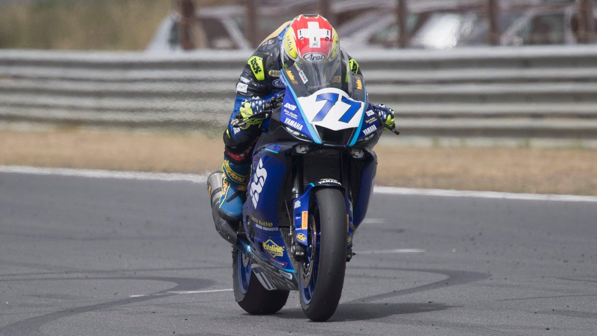 World Supersport Rider Faked an Injury to Save His Race and Instead Got a Race Ban