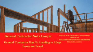 General Contractor Not a Lawyer