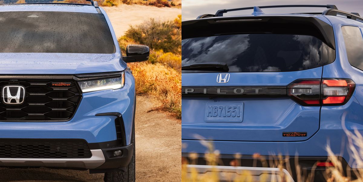 2023 Honda Pilot TrailSport Shows Its Chunky New Looks