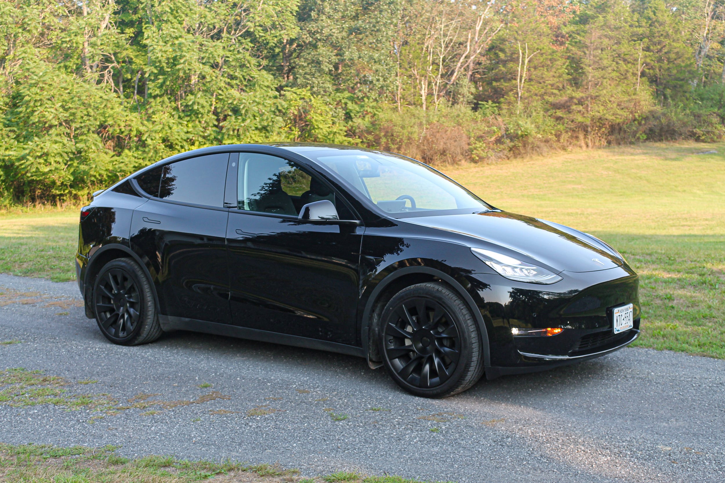 The Tesla Model Y.