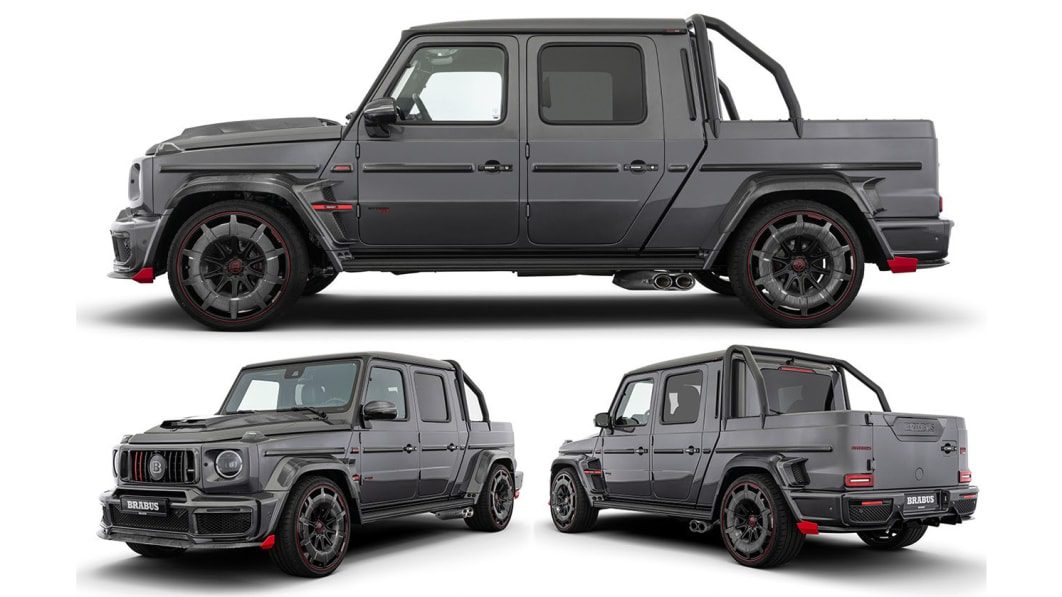 The Brabus P 900 Rocket Edition will confuse your inner minitruck fan