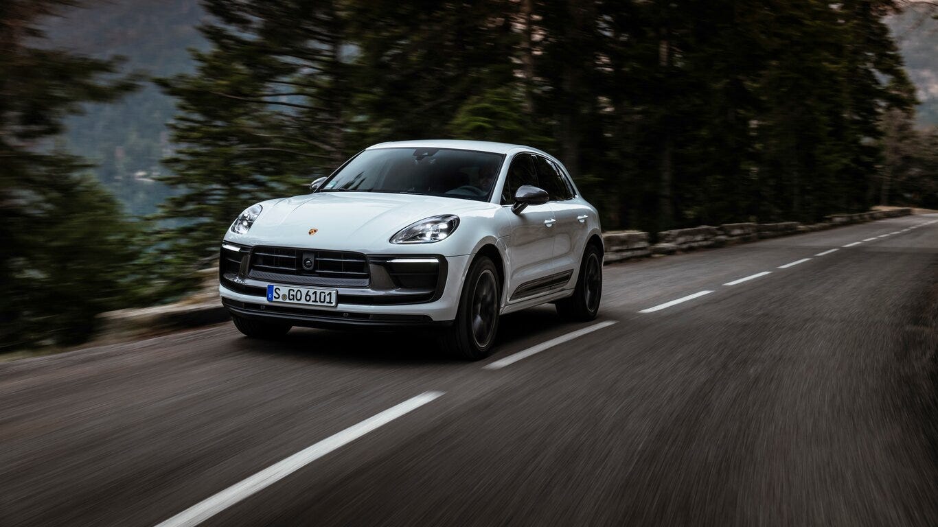 The Porsche Macan.