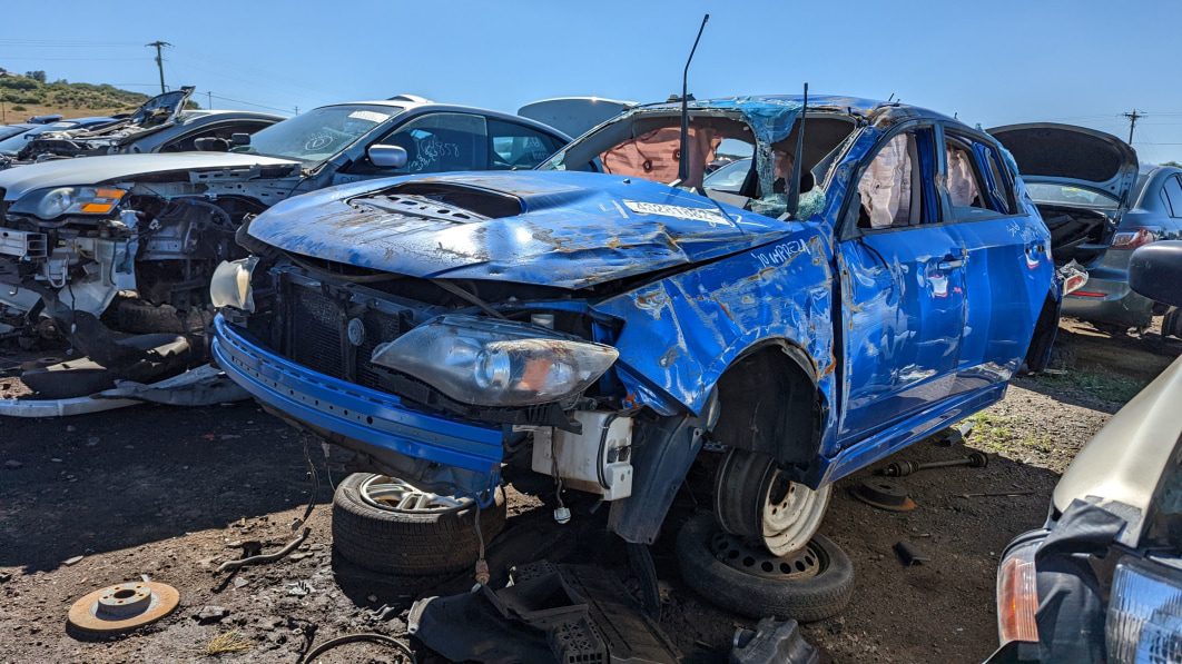 Junkyard Gem: 2010 Subaru Impreza WRX Hatchback