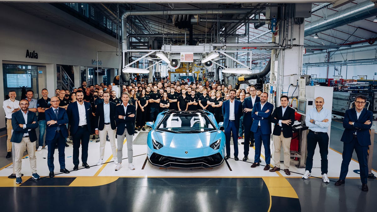 Lamborghini Finally Made the Last Aventador