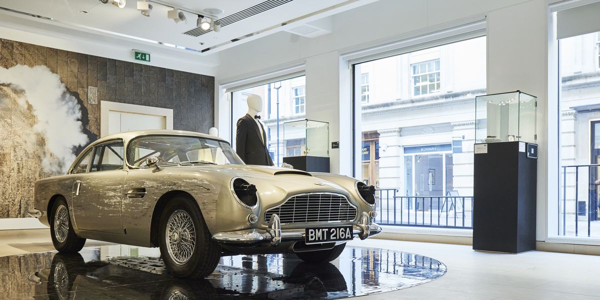 'No Time to Die' Aston Martin DB5 Raises $3.2 Million at Auction