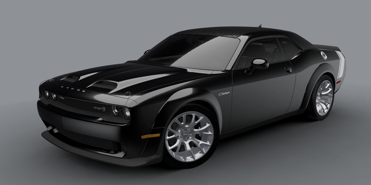 2023 Dodge Challenger Black Ghost Is Another in the Car's 'Last Call' Series