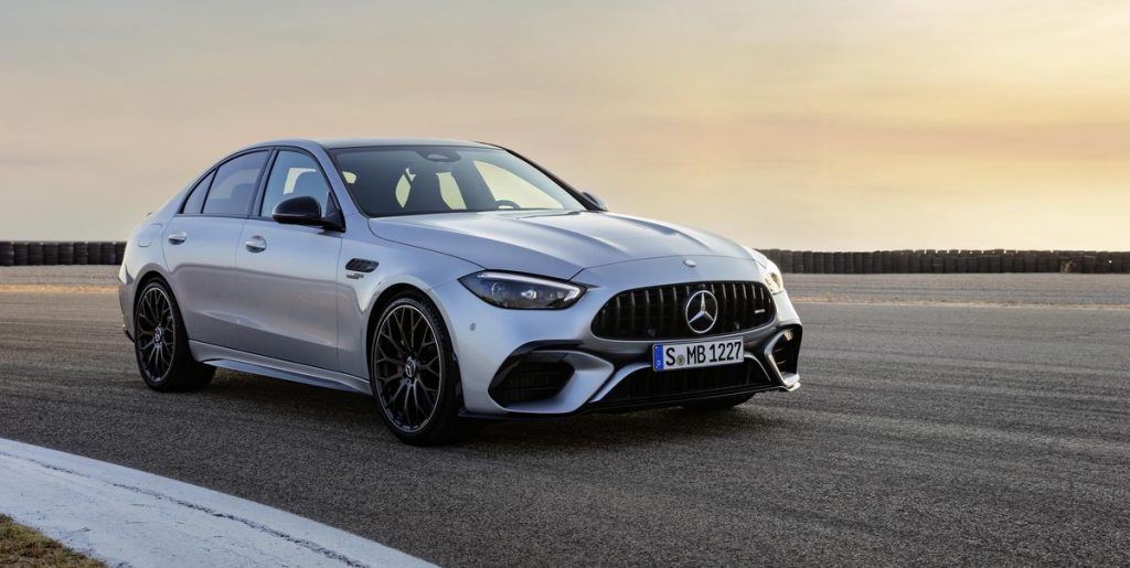 2024 Mercedes-AMG C63 Silences Doubters with a 671-HP Hybrid Wallop