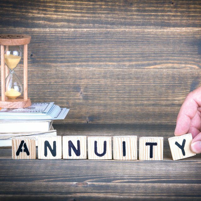 Annuity on a Scrabble board