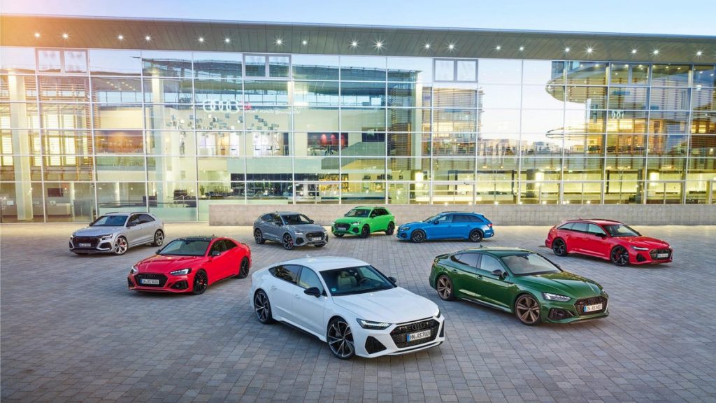 Audi RS Models Will Be Electrified, But Four-Cylinder Engines Won’t Be a Part of That, Report Says