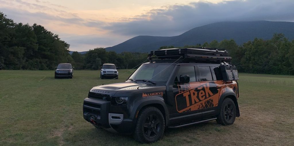 Camping and Off-Roading with the Defender at the Land Rover Trek Competition