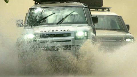 Video player poster image preview for Land Rover Defender Is Ruggedness Evolved