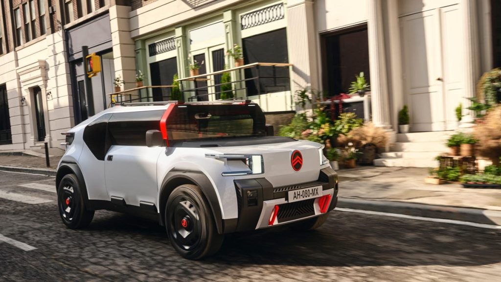 Citroën Oli Concept Is a Wild-Looking EV Pickup Made From Cardboard