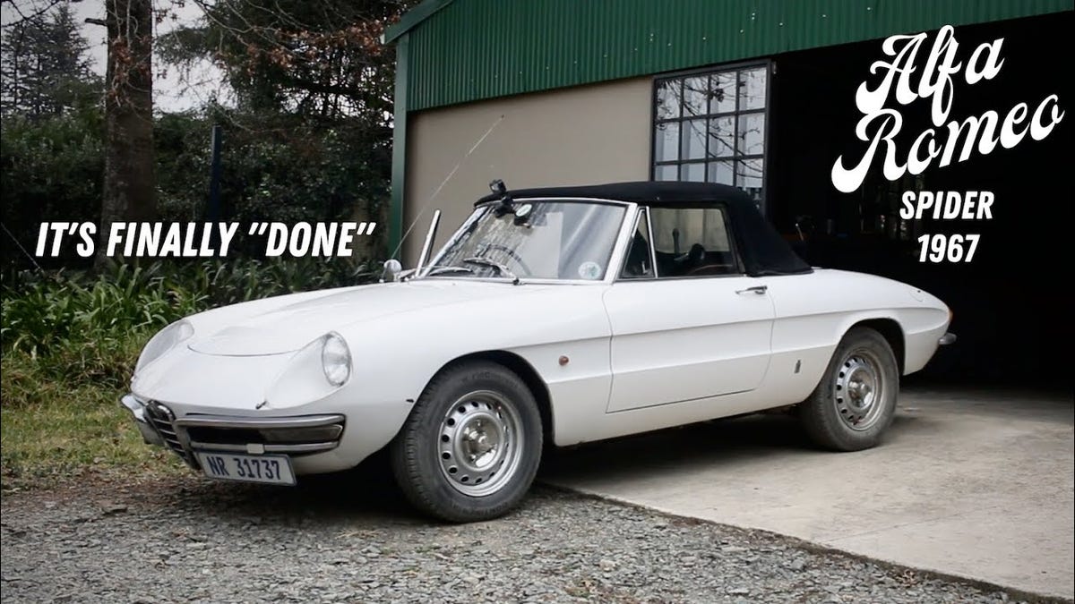 Ease Into the Weekend With Classic Alfa Restoration and Jazz Guitar