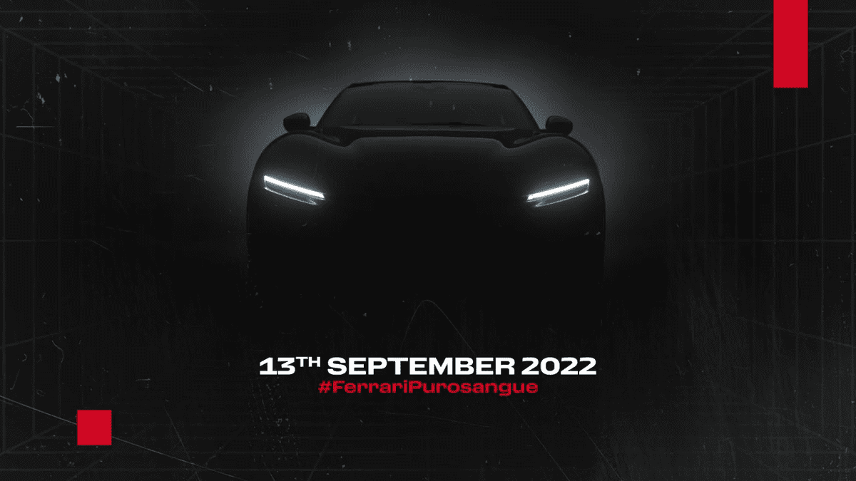 Ferrari's Purosangue Crossover Will Be Unveiled Next Week, Sounds Like a Car