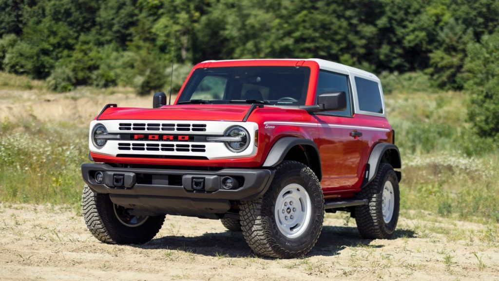 Ford's Bronco Heritage Editions Will Be Just As Hard to Obtain