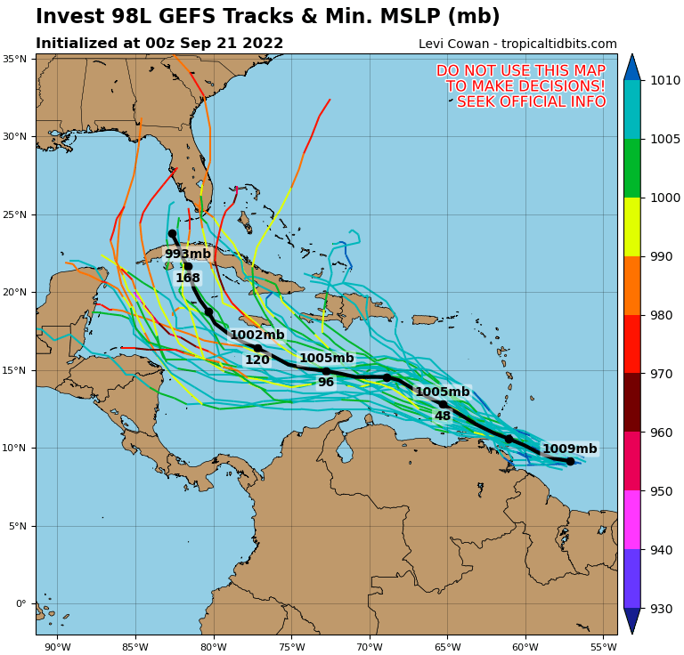 98L, tropical storm Hermine, or hurricane Hermine, forecast model ensemble