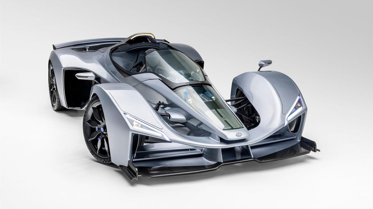 French Automaker Delage Takes the Roof Off its 1,100 HP D12 Hypercar