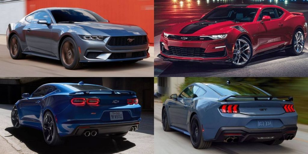 2024 ford mustang vs chevy camaro