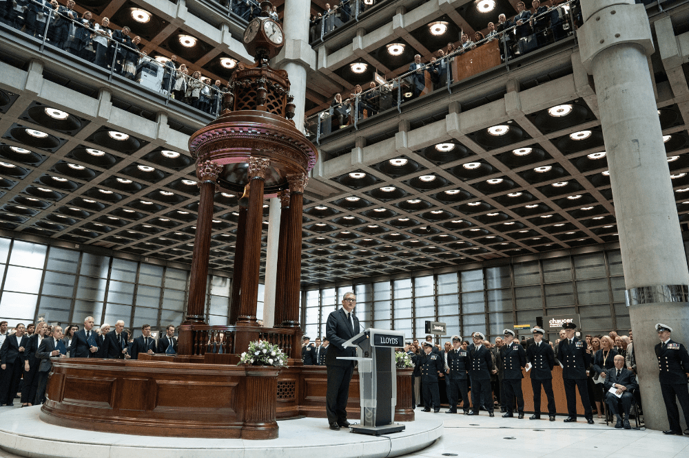 Insurance industry gathers at Lloyd’s to mark Queen’s death