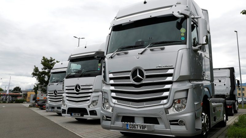 Mercedes' F1 team used biofuel to cut freight carbon emissions by 89 percent