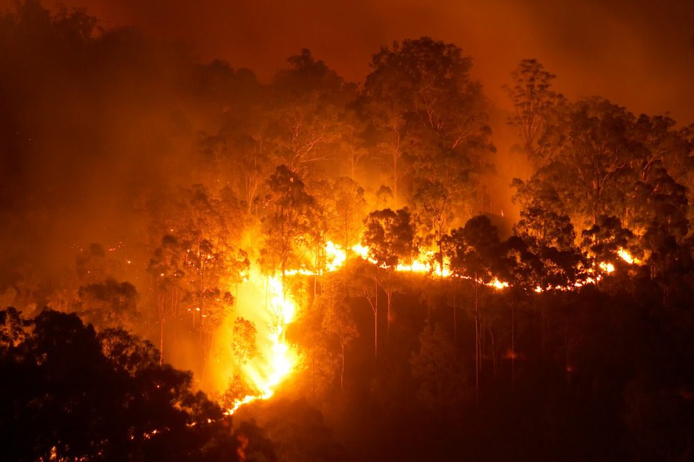 Out-of-control wildfire causes extended power outage for Alberta town