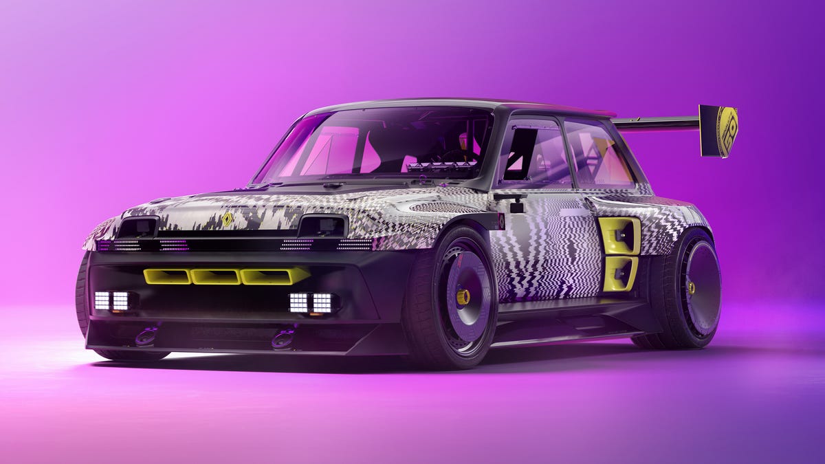 Renault's Latest Retro Tribute Is an Electric R5 Turbo Built for Drifting