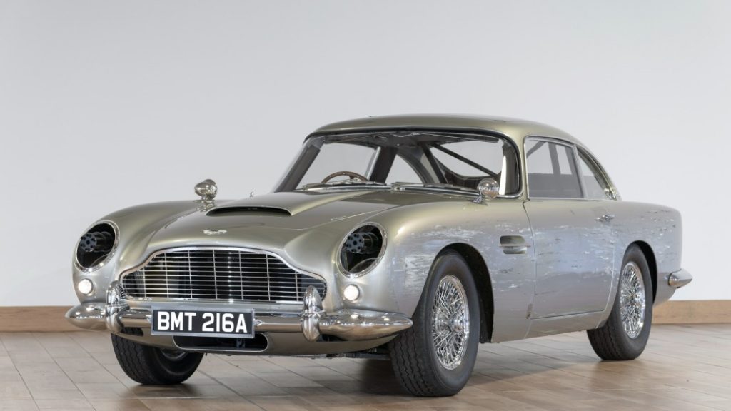 Replica Aston Martin DB5 raises big money for UK charities at auction