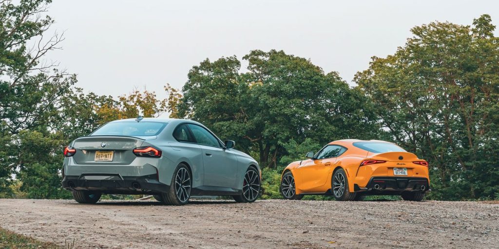 Tested: 2022 BMW 230i versus 2022 Toyota GR Supra 2.0