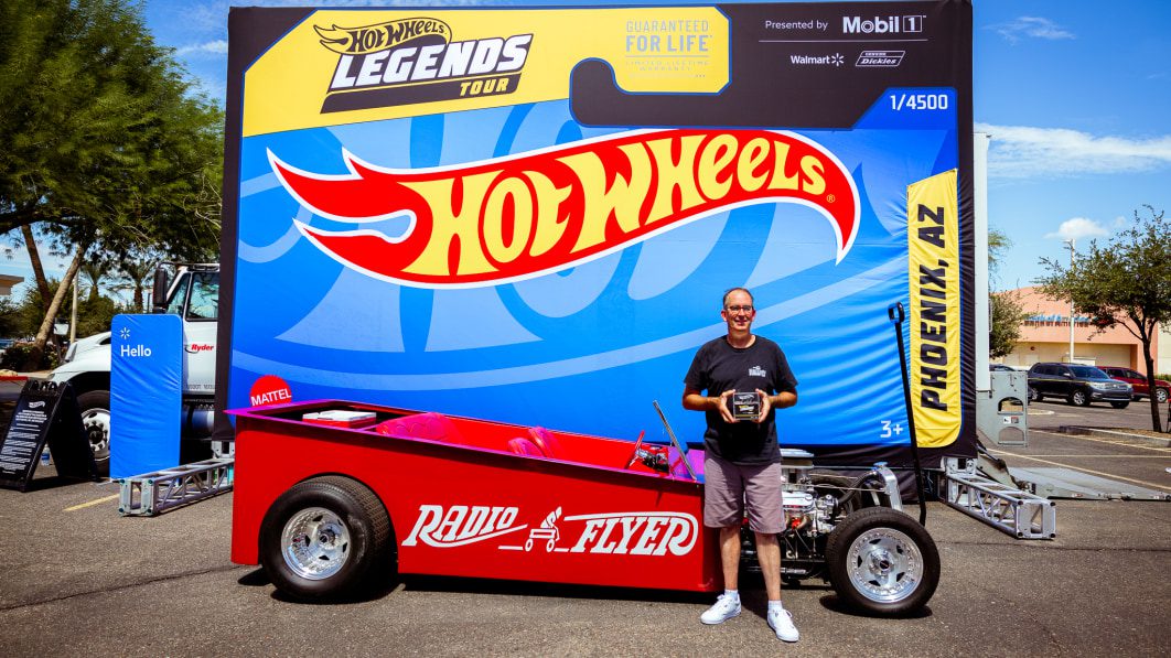 V8-powered Radio Flyer roadster is Hot Wheels Legends Tour finalist