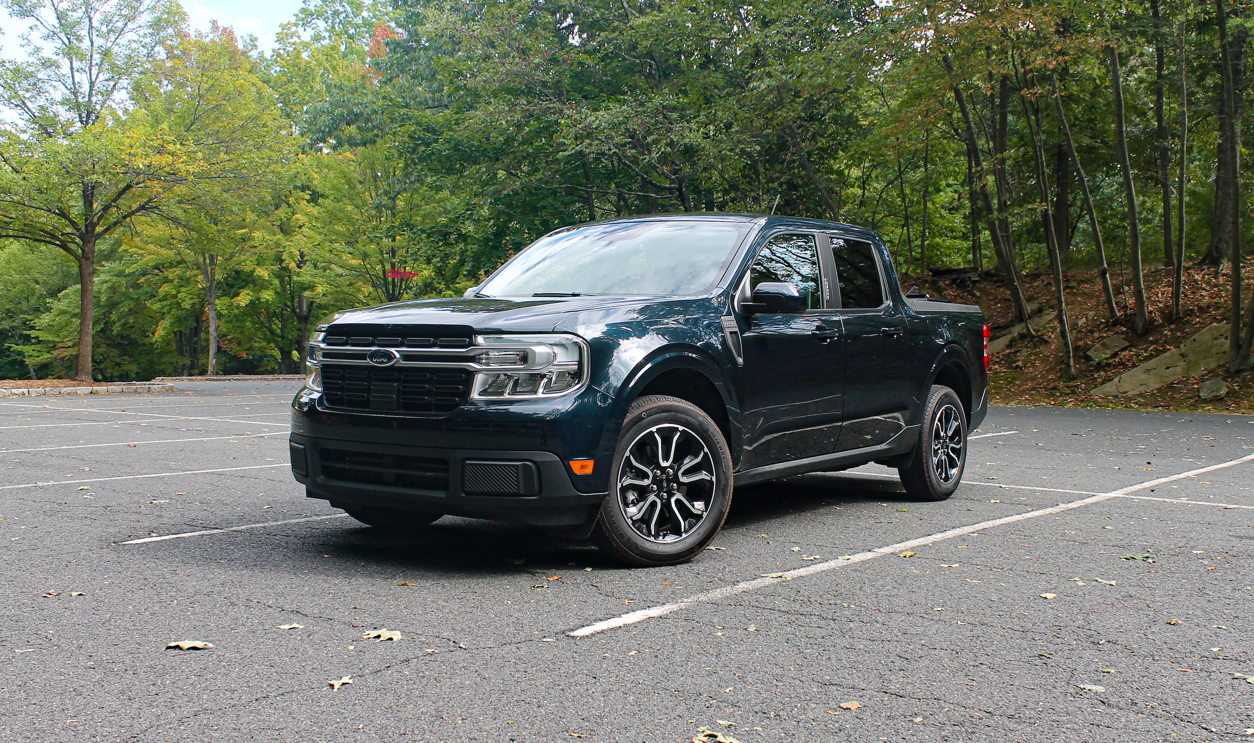 The 2022 Ford Maverick Lariat.