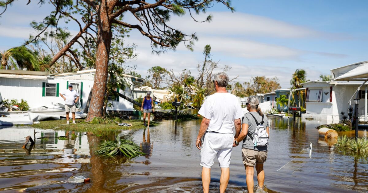 Few Florida homes hit by Hurricane Ian are covered for floods